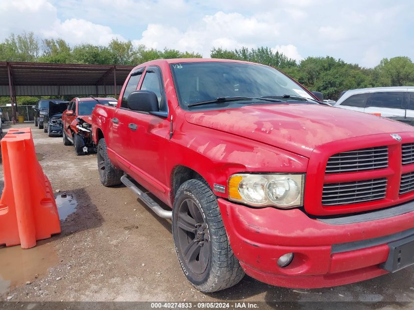 2005 Dodge Ram 1500 Slt/Laramie VIN: 1D7HA18D95S323249 Lot: 40274933