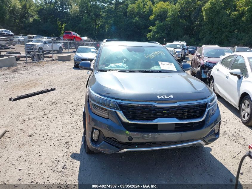 2022 Kia Seltos Sx Turbo VIN: KNDETCA2XN7336428 Lot: 40274937