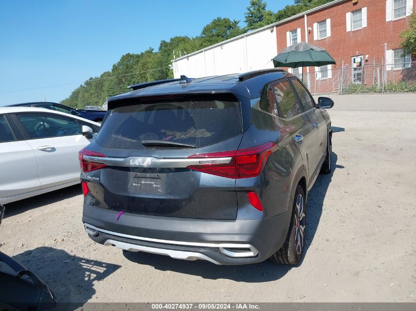 2022 Kia Seltos Sx Turbo VIN: KNDETCA2XN7336428 Lot: 40274937