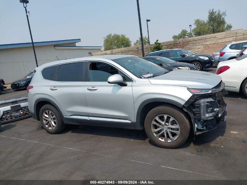 2019 Hyundai Santa Fe Se VIN: 5NMS2CAD5KH077018 Lot: 40274943