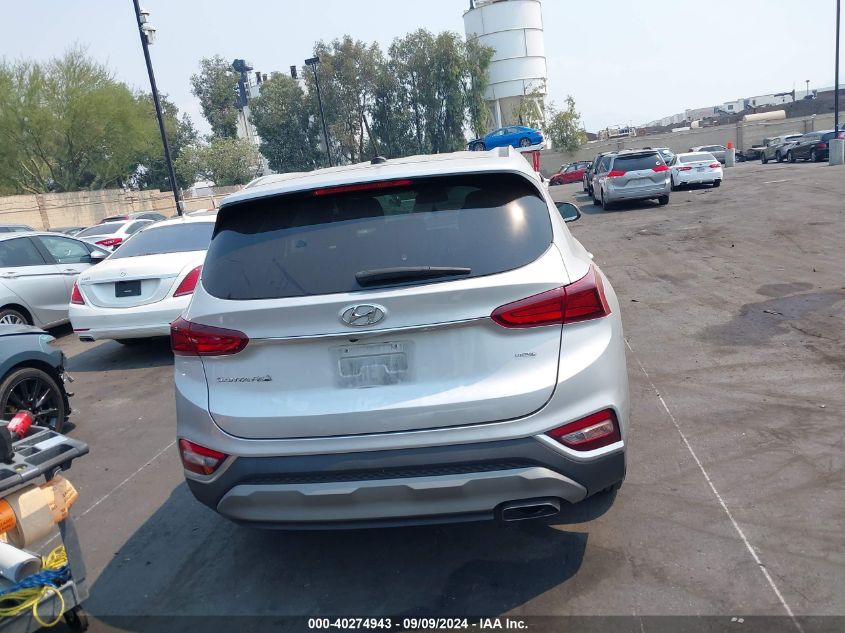 2019 Hyundai Santa Fe Se VIN: 5NMS2CAD5KH077018 Lot: 40274943