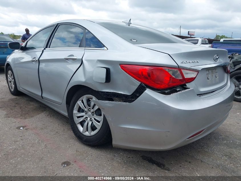 2013 Hyundai Sonata Gls VIN: 5NPEB4AC1DH562353 Lot: 40274966