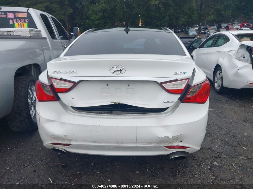 2012 Hyundai Sonata Limited 2.0T VIN: 5NPEC4AB1CH383104 Lot: 40274986