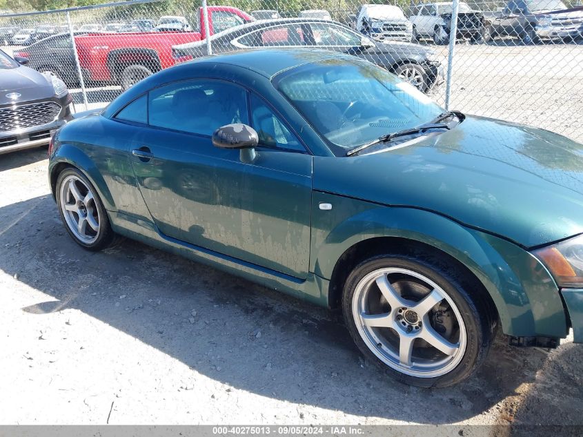 2000 Audi Tt VIN: TRUUC28N6Y1052054 Lot: 40275013