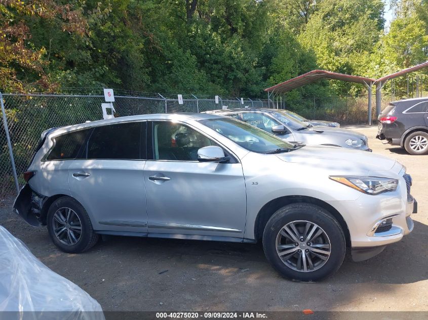 2019 Infiniti Qx60 Pure VIN: 5N1DL0MM5KC568702 Lot: 40275020