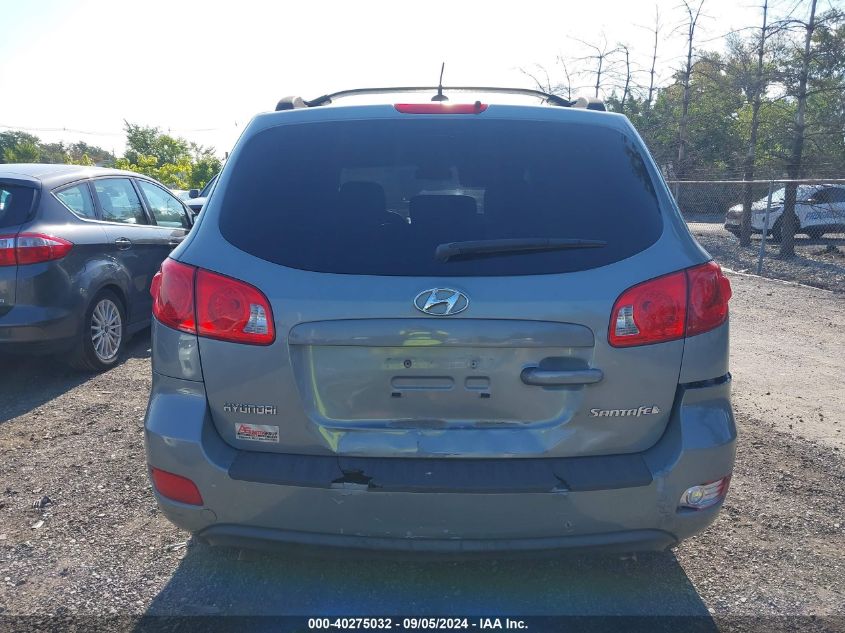 2009 Hyundai Santa Fe Gls VIN: 5NMSG13D19H293106 Lot: 40275032