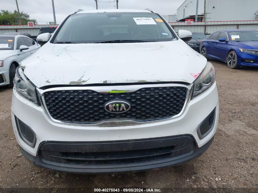 2016 Kia Sorento Lx/L VIN: 5XYPGDA35GG081916 Lot: 40275043