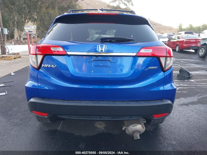 2021 Honda Hr-V Awd Ex VIN: 3CZRU6H54MM730926 Lot: 40275055