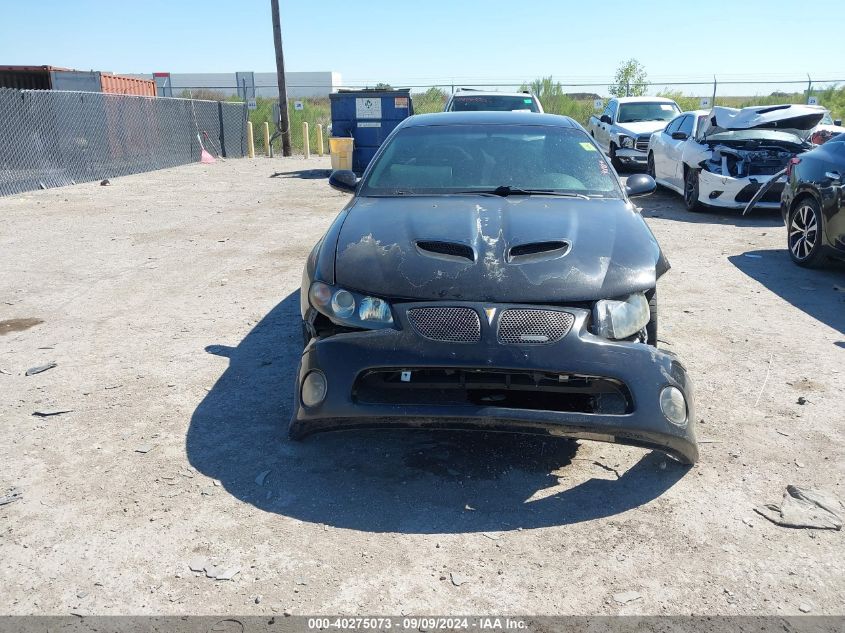 6G2VX12UX6L523645 2006 Pontiac Gto