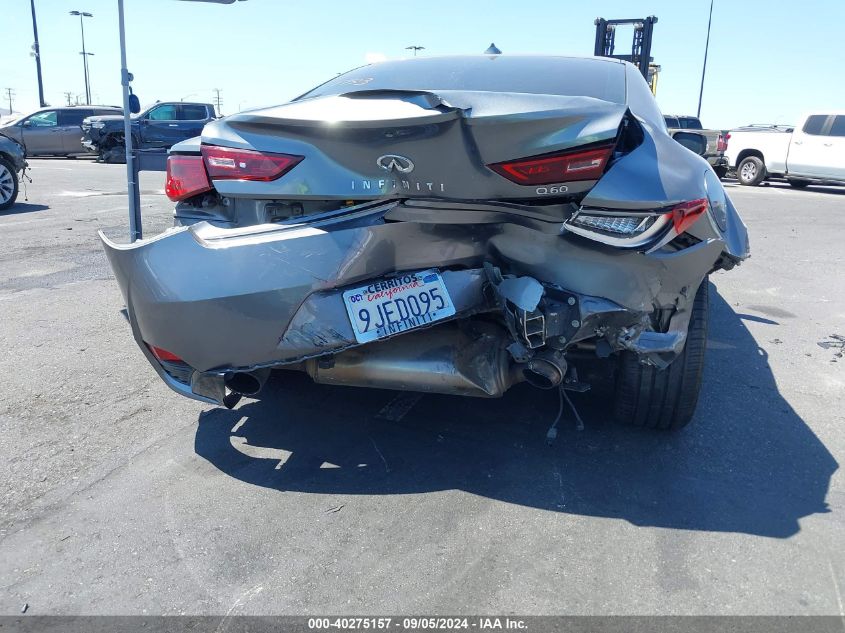 2019 Infiniti Q60 3.0T Luxe VIN: JN1EV7EK0KM231733 Lot: 40275157