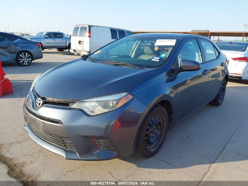 2T1BURHE2GC527684 2016 TOYOTA COROLLA - Image 2