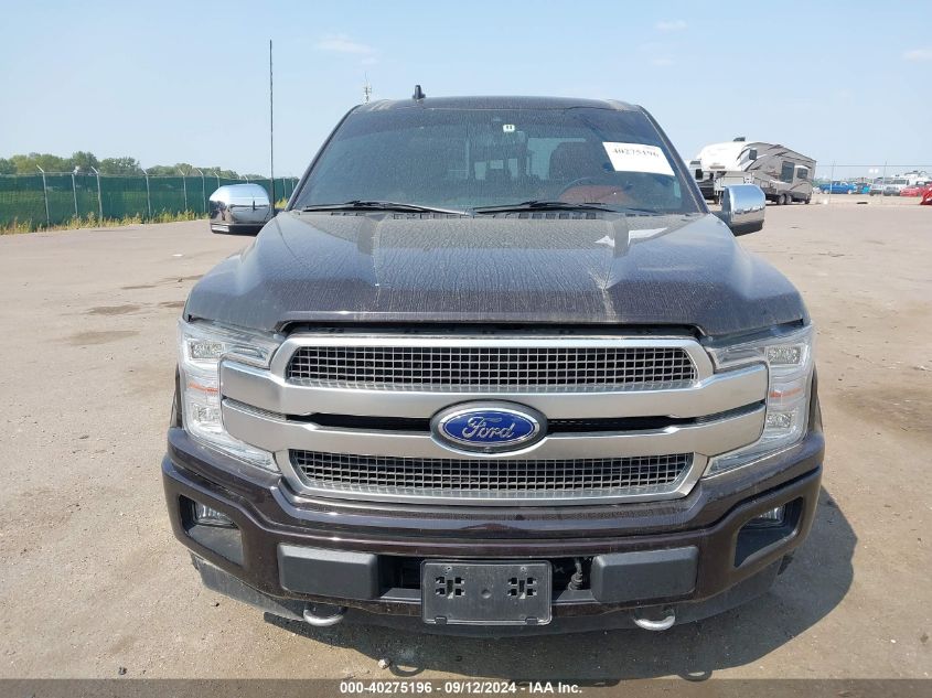 2018 FORD F-150 VIN: 1FTFW1EG5JFC55763