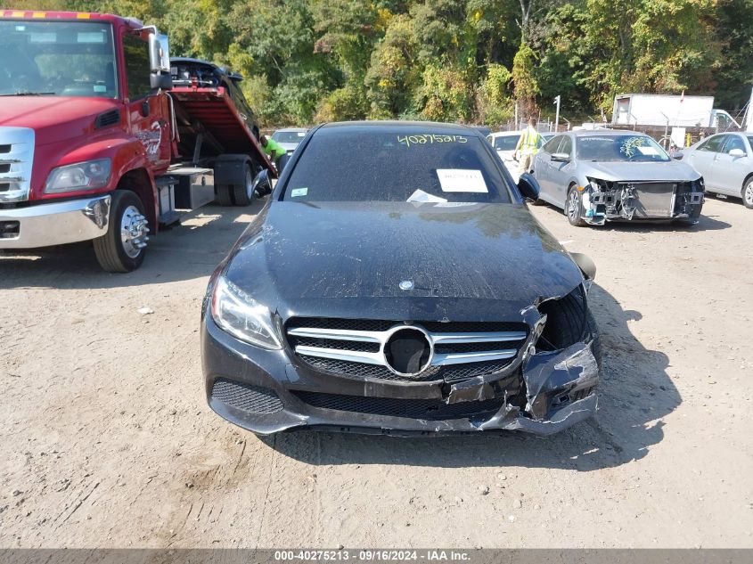 2016 Mercedes-Benz C 300 4Matic/Luxury 4Matic/Sport 4Matic VIN: 55SWF4KB0GU136525 Lot: 40275213