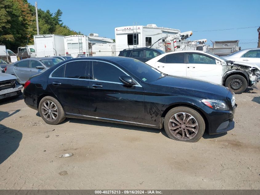 2016 Mercedes-Benz C 300 4Matic/Luxury 4Matic/Sport 4Matic VIN: 55SWF4KB0GU136525 Lot: 40275213