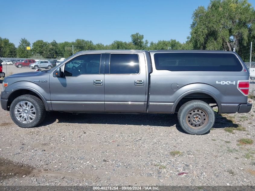 2013 FORD F-150 PLATINUM - 1FTFW1E65DFC58559