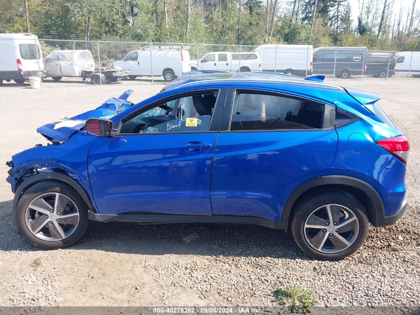 2021 Honda Hr-V Awd Ex VIN: 3CZRU6H52MM735381 Lot: 40275282