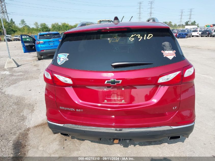 2019 Chevrolet Equinox Lt VIN: 2GNAXLEX6K6299244 Lot: 40275310