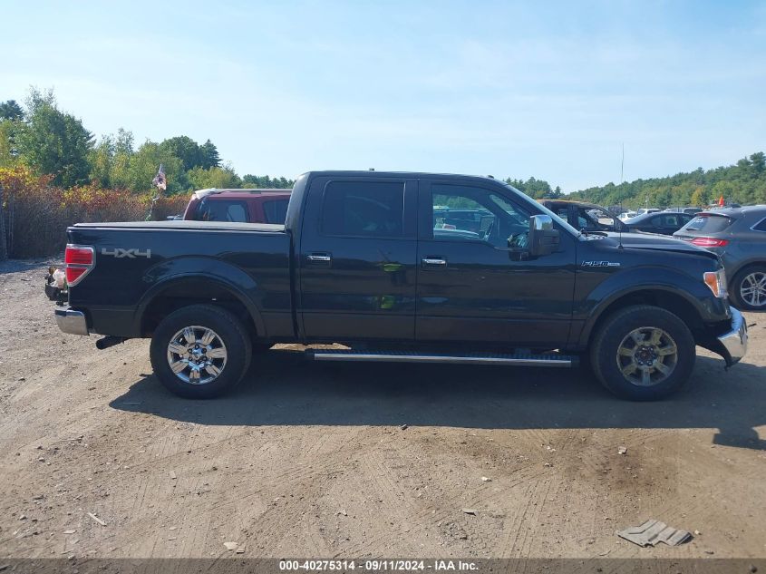 2011 Ford F-150 Lariat VIN: 1FTFW1E67BFA54116 Lot: 40275314