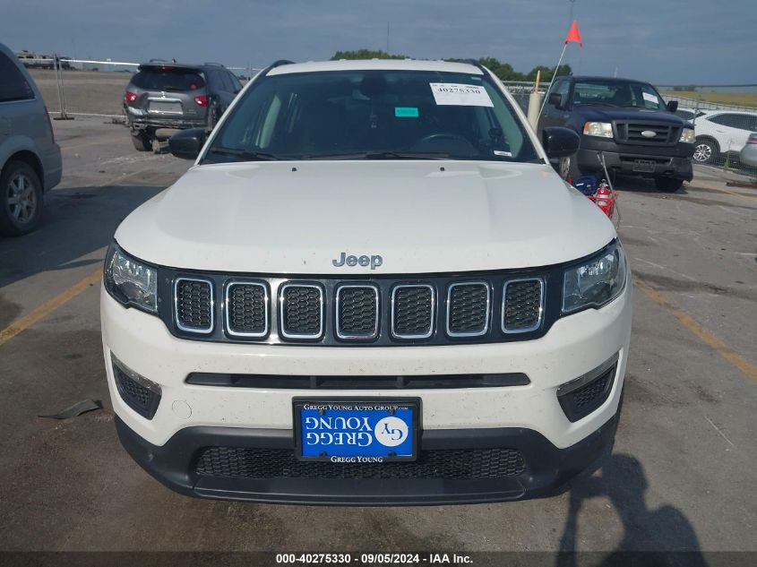 2020 Jeep Compass Sport VIN: 3C4NJDAB0LT115781 Lot: 40275330