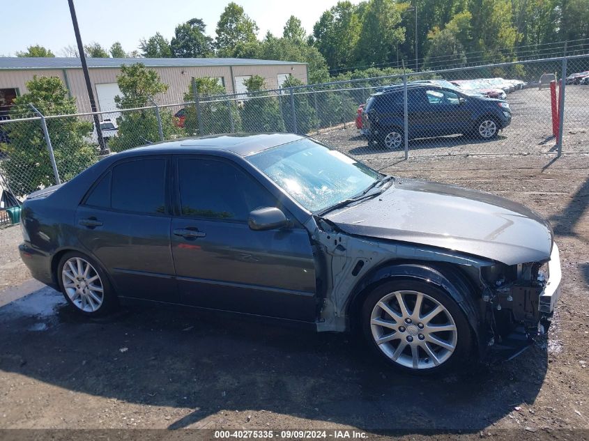 2003 Lexus Is 300 VIN: JTHBD192830076737 Lot: 40275335