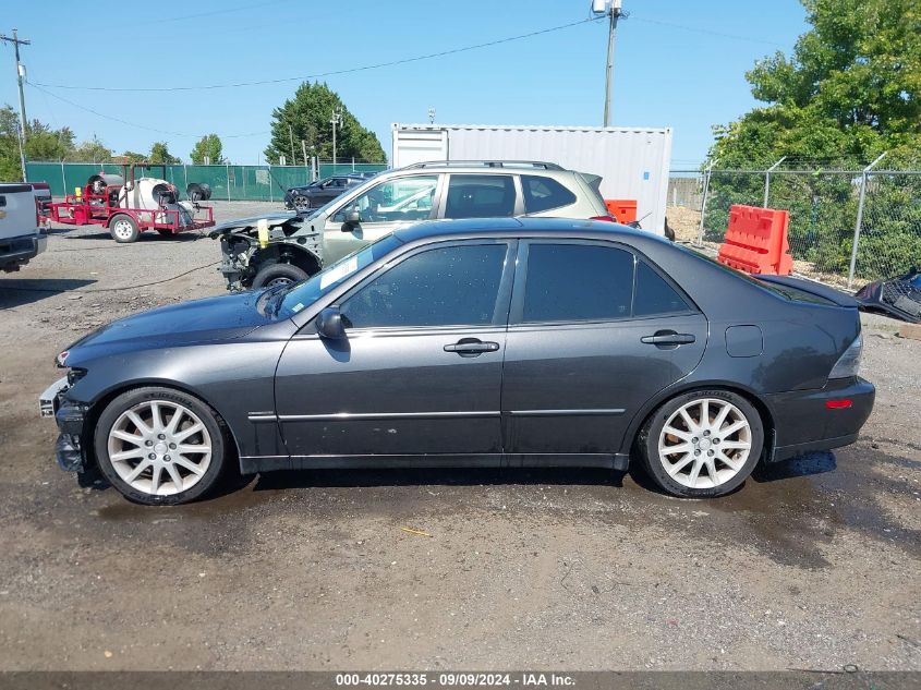 2003 Lexus Is 300 VIN: JTHBD192830076737 Lot: 40275335