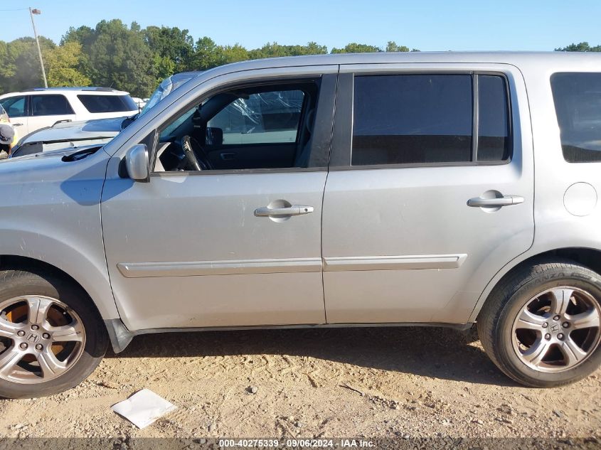 2013 Honda Pilot Ex VIN: 5FNYF3H49DB004355 Lot: 40275339