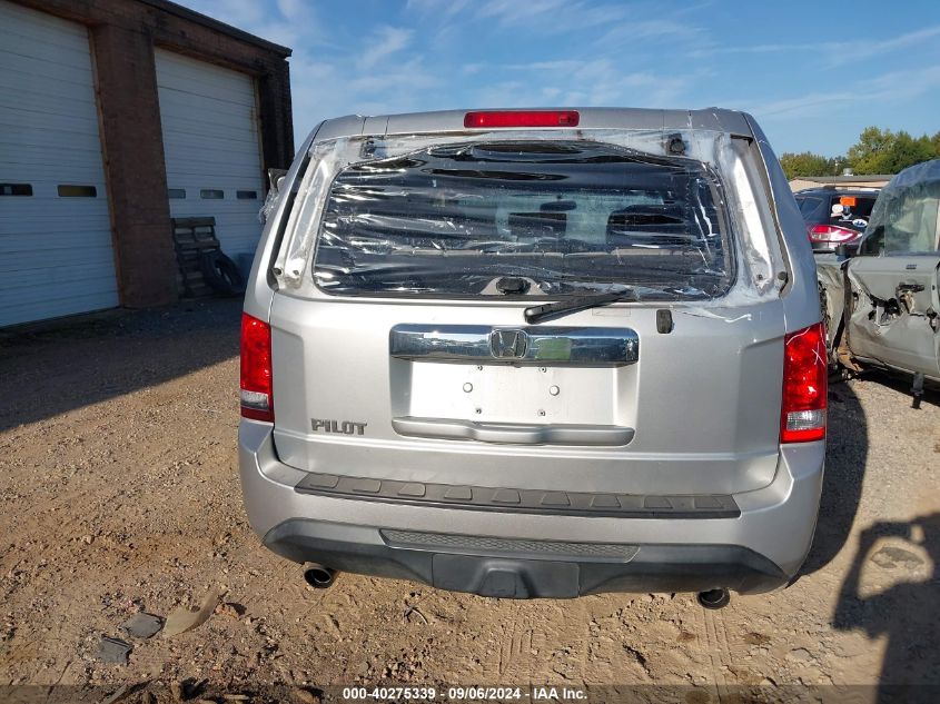 2013 Honda Pilot Ex VIN: 5FNYF3H49DB004355 Lot: 40275339