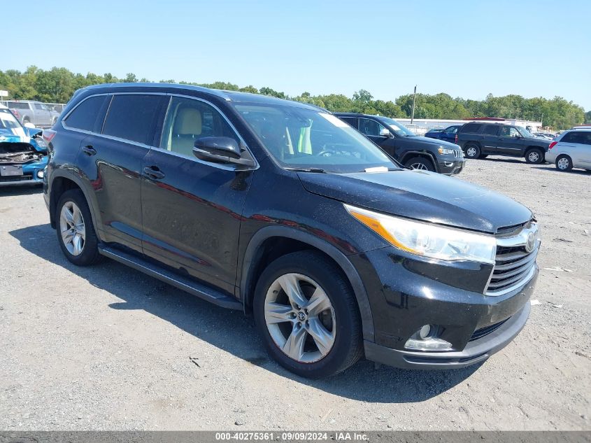 VIN 5TDDKRFH8GS239509 2016 Toyota Highlander, Limit... no.1