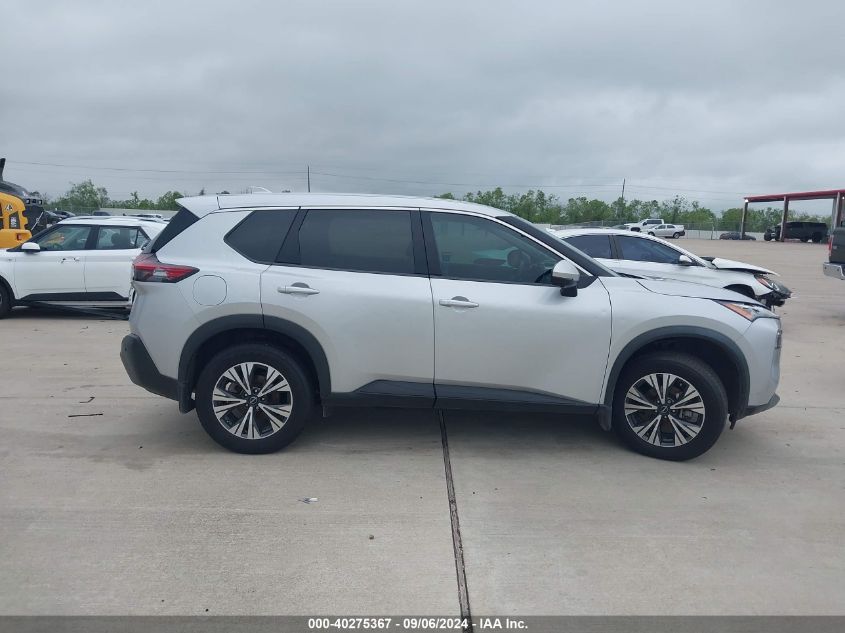 2021 Nissan Rogue Sv Fwd VIN: 5N1AT3BA1MC805041 Lot: 40275367