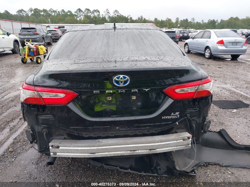 2019 Toyota Camry Hybrid Le VIN: 4T1B31HK9KU005796 Lot: 40275373