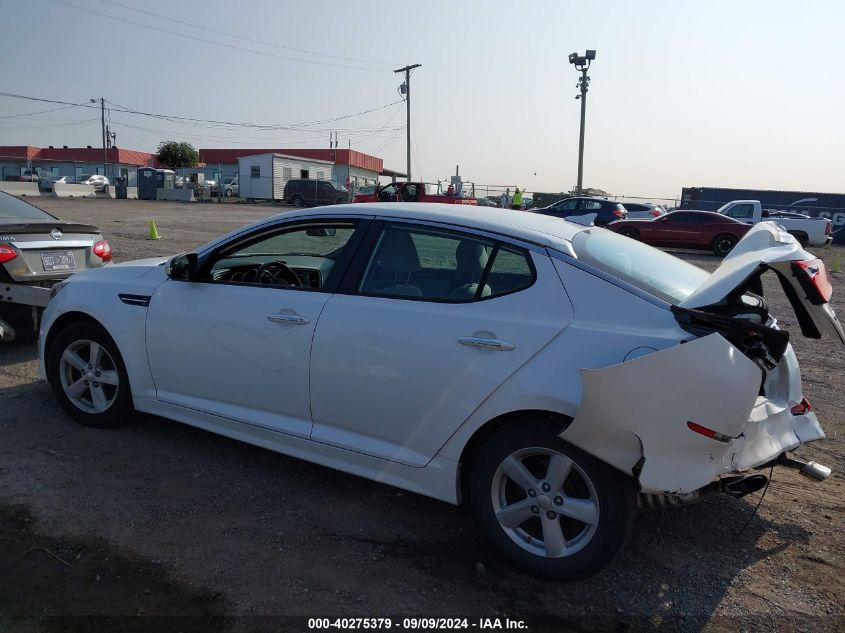 2014 Kia Optima Lx VIN: KNAGM4A76E5469591 Lot: 40275379