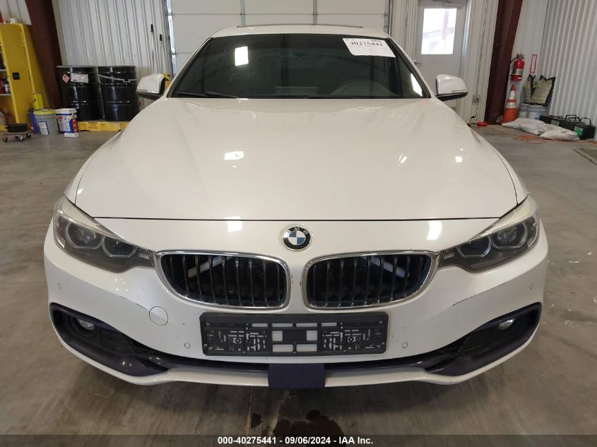 2018 BMW 430I Gran Coupe VIN: WBA4J1C52JBM10717 Lot: 40275441