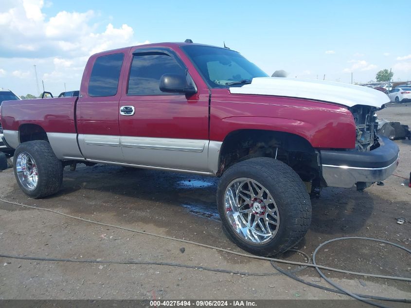 2004 Chevrolet Silverado 1500 Ls VIN: 1GCEK19T44Z349067 Lot: 40275494