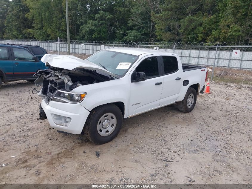 VIN 1GCGTBEN3K1176463 2019 Chevrolet Colorado, WT no.2