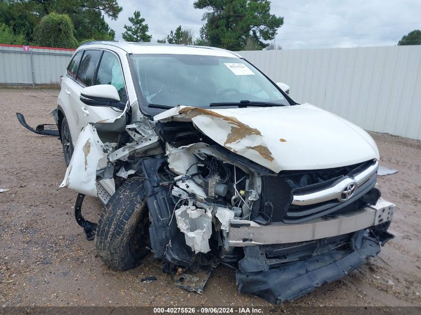 5TDKKRFH0GS123048 2016 Toyota Highlander Xle V6