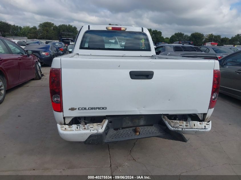 2012 Chevrolet Colorado Work Truck VIN: 1GCCSBF97C8161878 Lot: 40275534