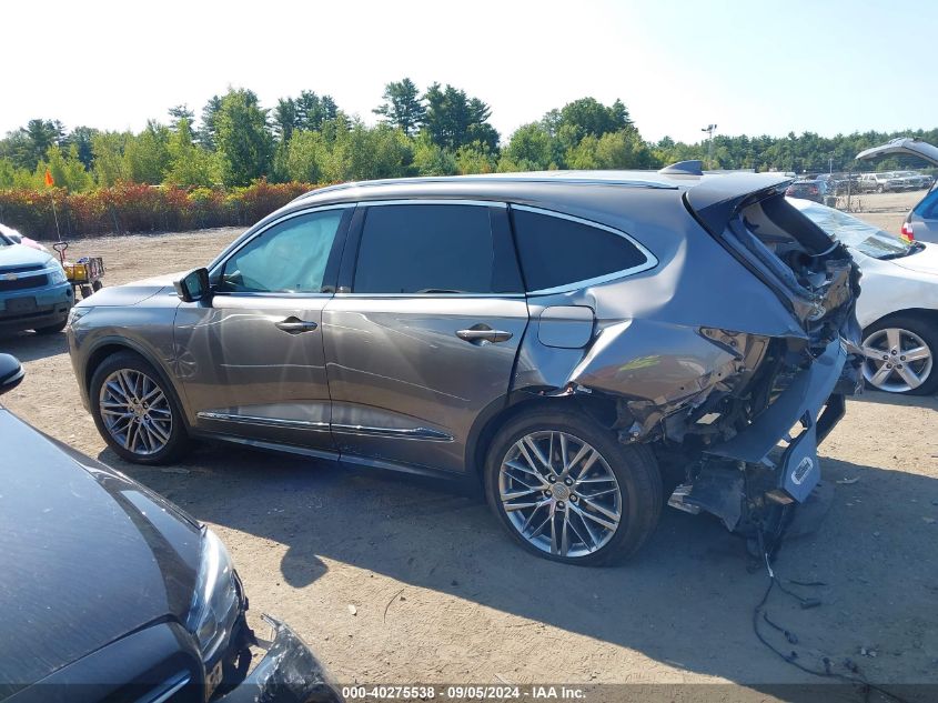 2022 Acura Mdx Advance Package VIN: 5J8YE1H84NL034647 Lot: 40275538