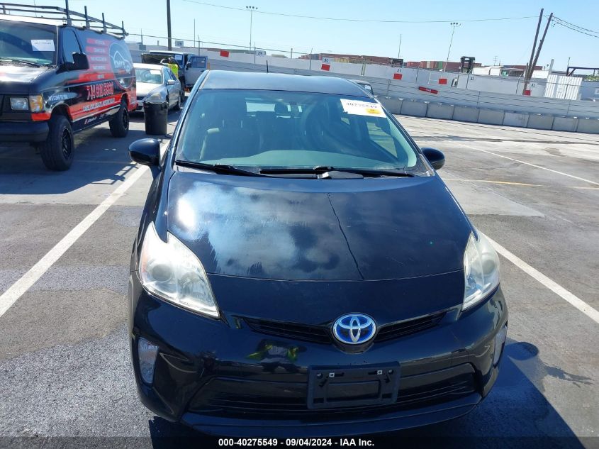 2013 Toyota Prius Three VIN: JTDKN3DU1D5701731 Lot: 40275549