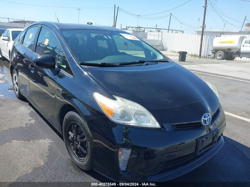 2013 Toyota Prius Three VIN: JTDKN3DU1D5701731 Lot: 40275549