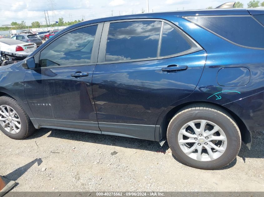 2021 Chevrolet Equinox Fwd Ls VIN: 3GNAXHEVXMS134569 Lot: 40275562