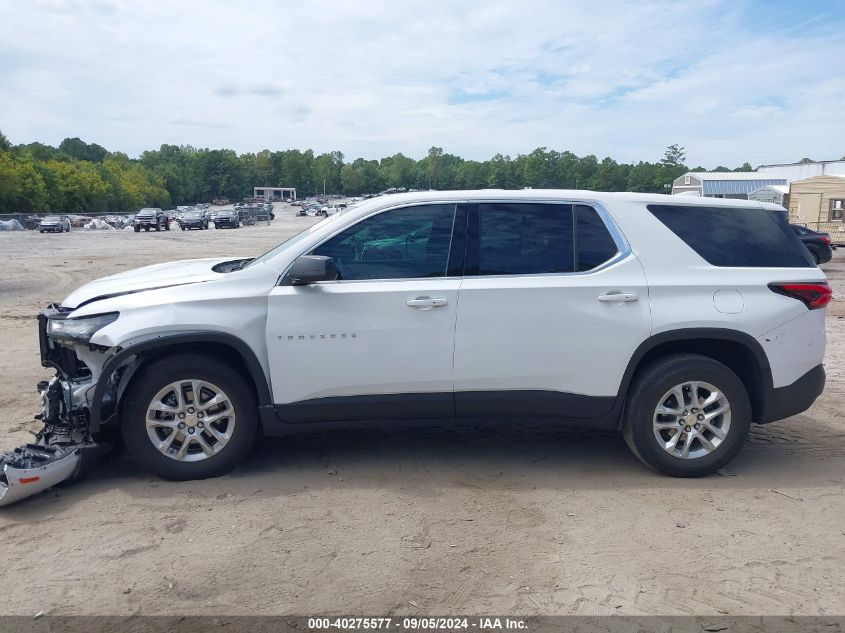 2022 Chevrolet Traverse Fwd Ls VIN: 1GNERFKW0NJ120227 Lot: 40275577