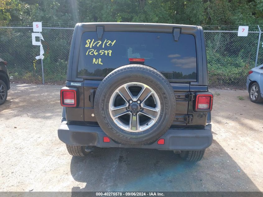 2019 Jeep Wrangler Unlimited Sahara 4X4 VIN: 1C4HJXEN1KW515084 Lot: 40275578