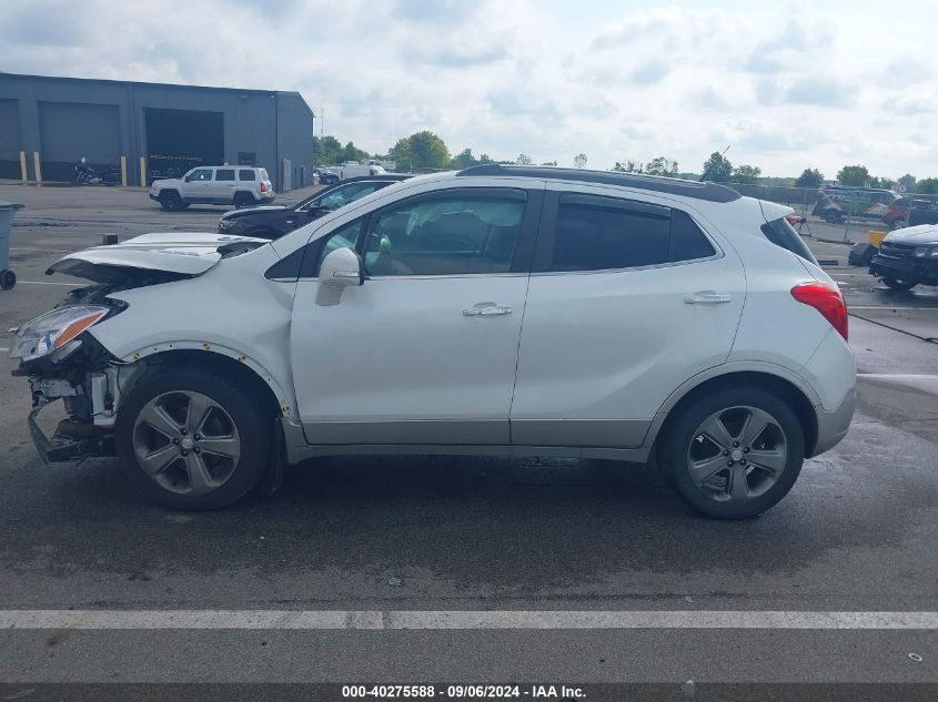 2014 Buick Encore Leather VIN: KL4CJCSB5EB749781 Lot: 40275588