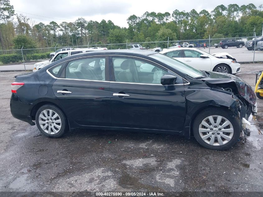 2013 Nissan Sentra S/Sv/Sr/Sl VIN: 3N1AB7APXDL562034 Lot: 40275590