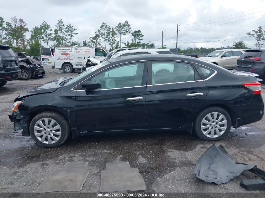 2013 Nissan Sentra S/Sv/Sr/Sl VIN: 3N1AB7APXDL562034 Lot: 40275590