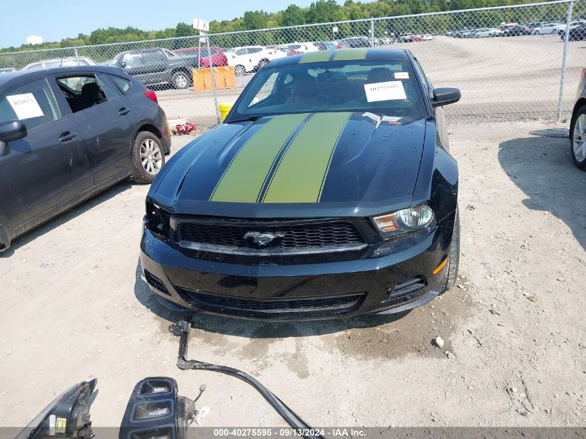 2010 Ford Mustang V6/V6 Premium VIN: 1ZVBP8AN4A5116610 Lot: 40275595