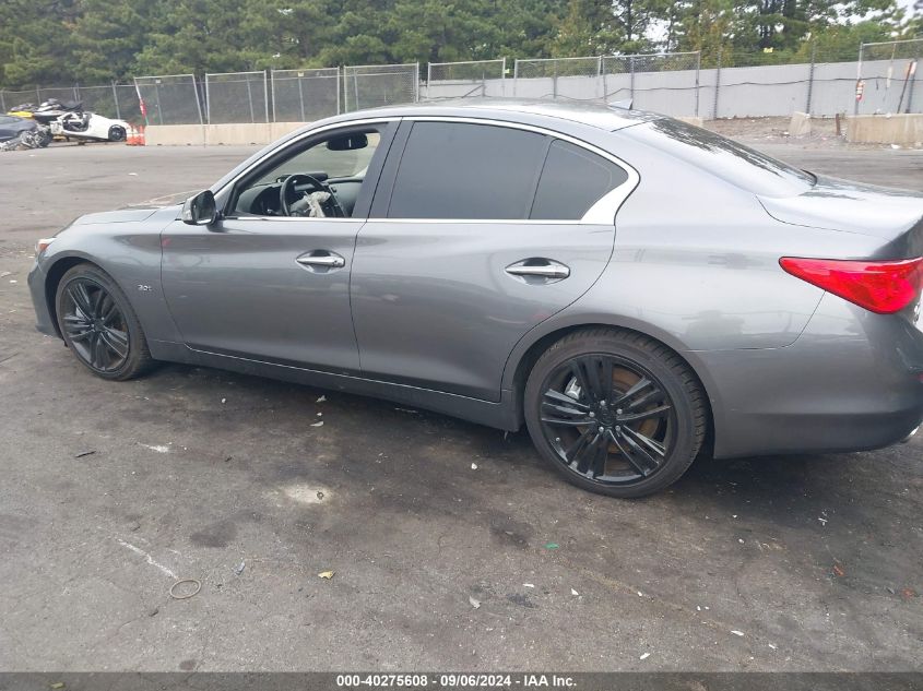 2017 Infiniti Q50 Premium/Sport/Se VIN: JN1EV7AR5HM837198 Lot: 40275608