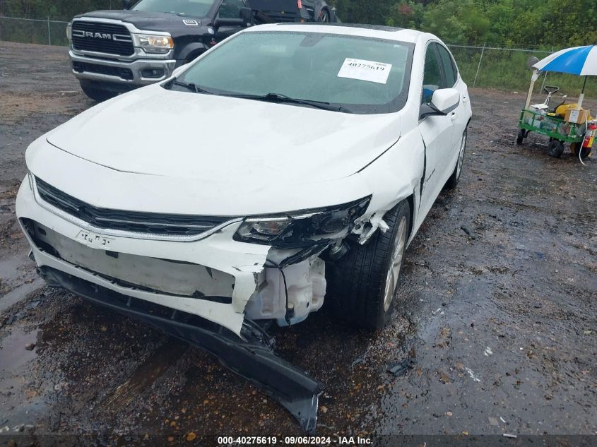 2018 Chevrolet Malibu Lt VIN: 1G1ZD5STXJF124123 Lot: 40275619