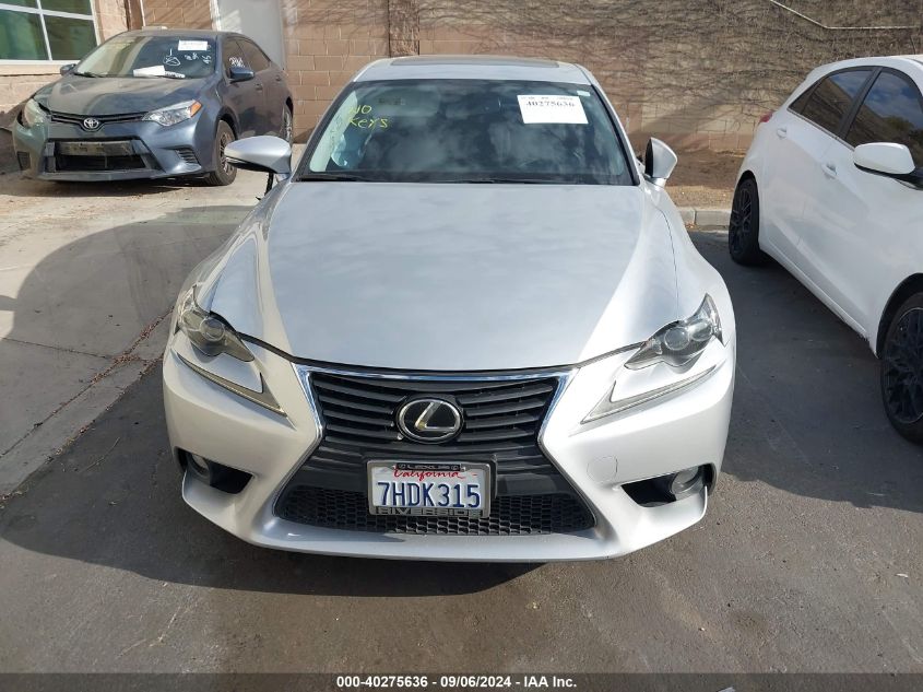 2014 Lexus Is 250 VIN: JTHBF1D26E5042545 Lot: 40275636