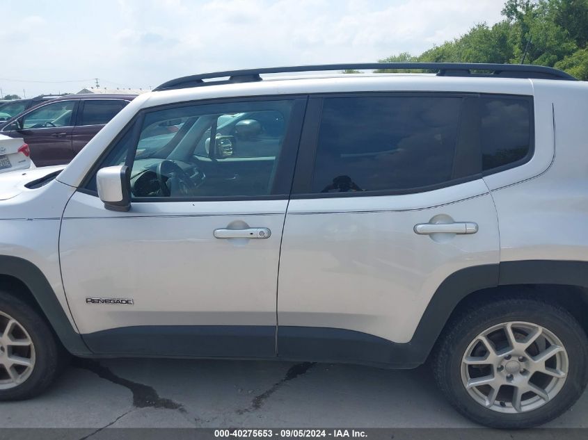 2019 Jeep Renegade Latitude Fwd VIN: ZACNJABB8KPJ96187 Lot: 40275653